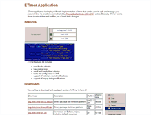 Tablet Screenshot of etimer.gorodok.net