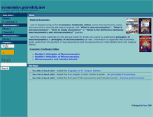 Tablet Screenshot of economics.gorodok.net